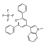 4-(1-Methyl-3-indolyl)-2,6-diphenylpyrylium Tetrafluoroborate