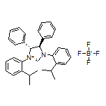 (4R,5R)-1,3-Bis(2-isopropylphenyl)-4,5-diphenyl-4,5-dihydro-1H-imidazol-3-ium Tetrafluoroborate