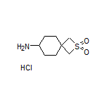 7-Amino-2-thiaspiro[3.5]nonane 2,2-Dioxide Hydrochloride