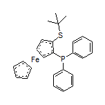 (1Rp)-1-[(tert-Butyl)thio]-2-(diphenylphosphino)ferrocene