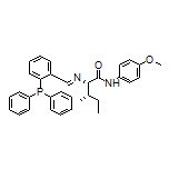 (2S,3S)-2-[(E)-[2-(Diphenylphosphino)benzylidene]amino]-N-(4-methoxyphenyl)-3-methylpentanamide