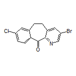 3-Bromo-8-chloro-5,6-dihydro-11H-benzo[5,6]cyclohepta[1,2-b]pyridin-11-one