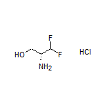 (R)-2-Amino-3,3-difluoro-1-propanol Hydrochloride