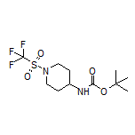 N-Boc-1-[(trifluoromethyl)sulfonyl]piperidin-4-amine