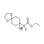 Ethyl 2,2-Difluoro-2-(8-hydroxy-1,4-dioxaspiro[4.5]decan-8-yl)acetate