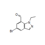 5-Bromo-1-ethyl-1H-indazole-7-carbaldehyde