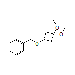 [(3,3-Dimethoxycyclobutoxy)methyl]benzene