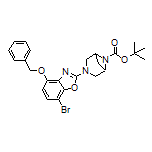 4-(Benzyloxy)-2-(6-Boc-3,6-diazabicyclo[3.1.1]heptan-3-yl)-7-bromobenzo[d]oxazole