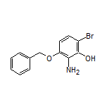 2-Amino-3-(benzyloxy)-6-bromophenol