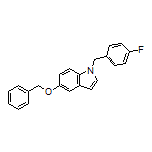 5-(Benzyloxy)-1-(4-fluorobenzyl)-1H-indole