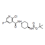 N-((1S,4S)-4-(Boc-amino)cyclohexyl)-2-chloro-5-fluoronicotinamide