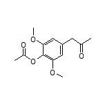 2,6-Dimethoxy-4-(2-oxopropyl)phenyl Acetate