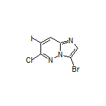 3-Bromo-6-chloro-7-iodoimidazo[1,2-b]pyridazine