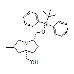 [(5S,7aS)-5-[[(tert-Butyldiphenylsilyl)oxy]methyl]-2-methylenehexahydro-1H-pyrrolizin-7a-yl]methanol