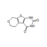 1,5,6,8-Tetrahydro-2H-pyrano[4’,3’:4,5]thieno[2,3-d]pyrimidine-2,4(3H)-dione