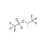 (S)-1,1,1-Trifluoro-2-propyl Trifluoromethanesulfonate