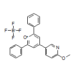 4-(6-Methoxy-3-pyridyl)-2,6-diphenylpyrylium Tetrafluoroborate