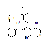 4-(3,5-Dibromo-4-pyridyl)-2,6-diphenylpyrylium Tetrafluoroborate