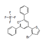 4-(3-Bromo-2-thienyl)-2,6-diphenylpyrylium Tetrafluoroborate