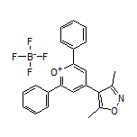 4-(3,5-Dimethyl-4-isoxazolyl)-2,6-diphenylpyrylium Tetrafluoroborate