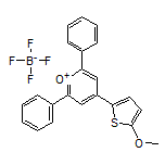 4-(5-Methoxy-2-thienyl)-2,6-diphenylpyrylium Tetrafluoroborate