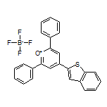 4-(Benzo[b]thiophen-2-yl)-2,6-diphenylpyrylium Tetrafluoroborate