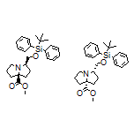 Methyl cis-3-[[(tert-Butyldiphenylsilyl)oxy]methyl]tetrahydro-1H-pyrrolizine-7a(5H)-carboxylate