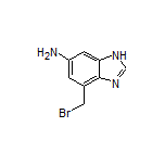 6-Amino-4-(bromomethyl)benzimidazole