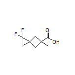 1,1-Difluoro-5-methylspiro[2.3]hexane-5-carboxylic Acid