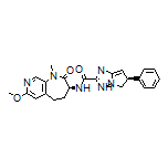 (S)-N-[(S)-7-Methoxy-1-methyl-2-oxo-2,3,4,5-tetrahydro-1H-pyrido[3,4-b]azepin-3-yl]-6-phenyl-5,6-dihydro-4H-pyrrolo[1,2-b][1,2,4]triazole-2-carboxamide