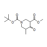 Methyl 1-Boc-5-methyl-4-oxopiperidine-3-carboxylate