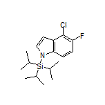 4-Chloro-5-fluoro-1-(triisopropylsilyl)-1H-indole