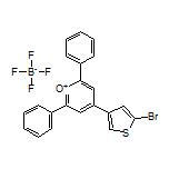 4-(5-Bromo-3-thienyl)-2,6-diphenylpyrylium Tetrafluoroborate