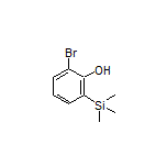 2-Bromo-6-(trimethylsilyl)phenol