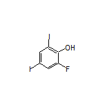 2-Fluoro-4,6-diiodophenol