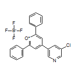 4-(5-Chloro-3-pyridyl)-2,6-diphenylpyrylium Tetrafluoroborate