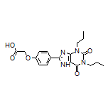 2-[4-(2,6-Dioxo-1,3-dipropyl-2,3,6,7-tetrahydro-1H-purin-8-yl)phenoxy]acetic Acid