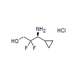 (S)-3-Amino-3-cyclopropyl-2,2-difluoro-1-propanol Hydrochloride