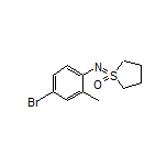 1-[(4-Bromo-2-methylphenyl)imino]tetrahydro-1H-1lambda6-thiophene 1-Oxide