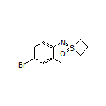 1-[(4-Bromo-2-methylphenyl)imino]-1lambda6-thietane 1-Oxide