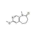 7-Methoxy-1-methyl-1,3,4,5-tetrahydro-2H-pyrido[3,4-b]azepin-2-one