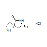 2,7-Diazaspiro[4.4]nonane-1,3-dione Hydrochloride