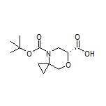 (R)-4-Boc-7-oxa-4-azaspiro[2.5]octane-6-carboxylic Acid