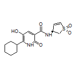 (S)-6-Cyclohexyl-N-(1,1-dioxido-2,3-dihydrothiophen-3-yl)-5-hydroxy-2-oxo-1,2-dihydropyridine-3-carboxamide