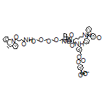 [4-[(2S)-2-[[[N-[2-[2-[2-[2-[2-[4-(6H-Dibenzo[c,g]azocin-5-yl)-4-oxobutanoylamino]ethoxy]ethoxy]ethoxy]ethoxy]ethyl]carbamoyl]cyclobutyl]carbonylamino]-6-[[(4-methoxyphenyl)diphenylmethyl]amino]hexanoylamino]phenyl]methyl (4-Nitrophenoxy)formate