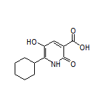 6-Cyclohexyl-5-hydroxy-2-oxo-1,2-dihydropyridine-3-carboxylic Acid