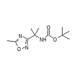 N-Boc-2-(5-methyl-1,2,4-oxadiazol-3-yl)propan-2-amine