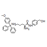 (S)-2-amino-N-[4-(hydroxymethyl)phenyl]-6-[[(4-methoxyphenyl)diphenylmethyl]amino]hexanamide