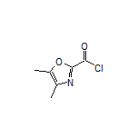 4,5-Dimethyloxazole-2-carbonyl Chloride