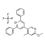 4-(6-Methoxy-4-methyl-3-pyridyl)-2,6-diphenylpyrylium Tetrafluoroborate